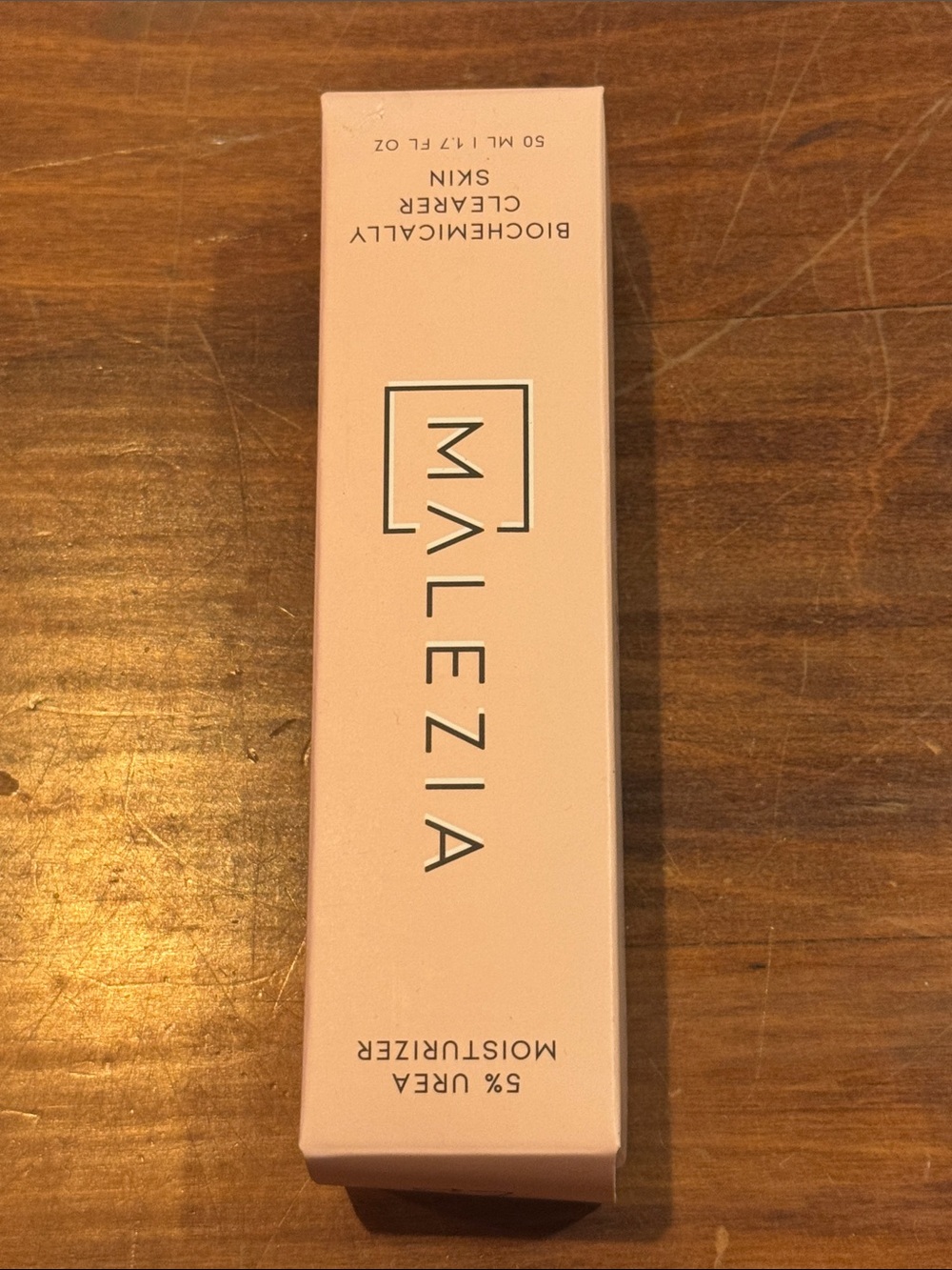 NIP Malezia 1.7 oz Tube 5% Urea Moisturizer Factory Sealed Biochemically NEW!